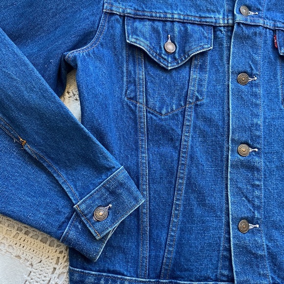 Rare Vintage Levi’s ‘Big E’ Red Tab Denim Jacket - Picture 5 of 8